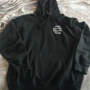 Anti Social Social Club Black Hoodie